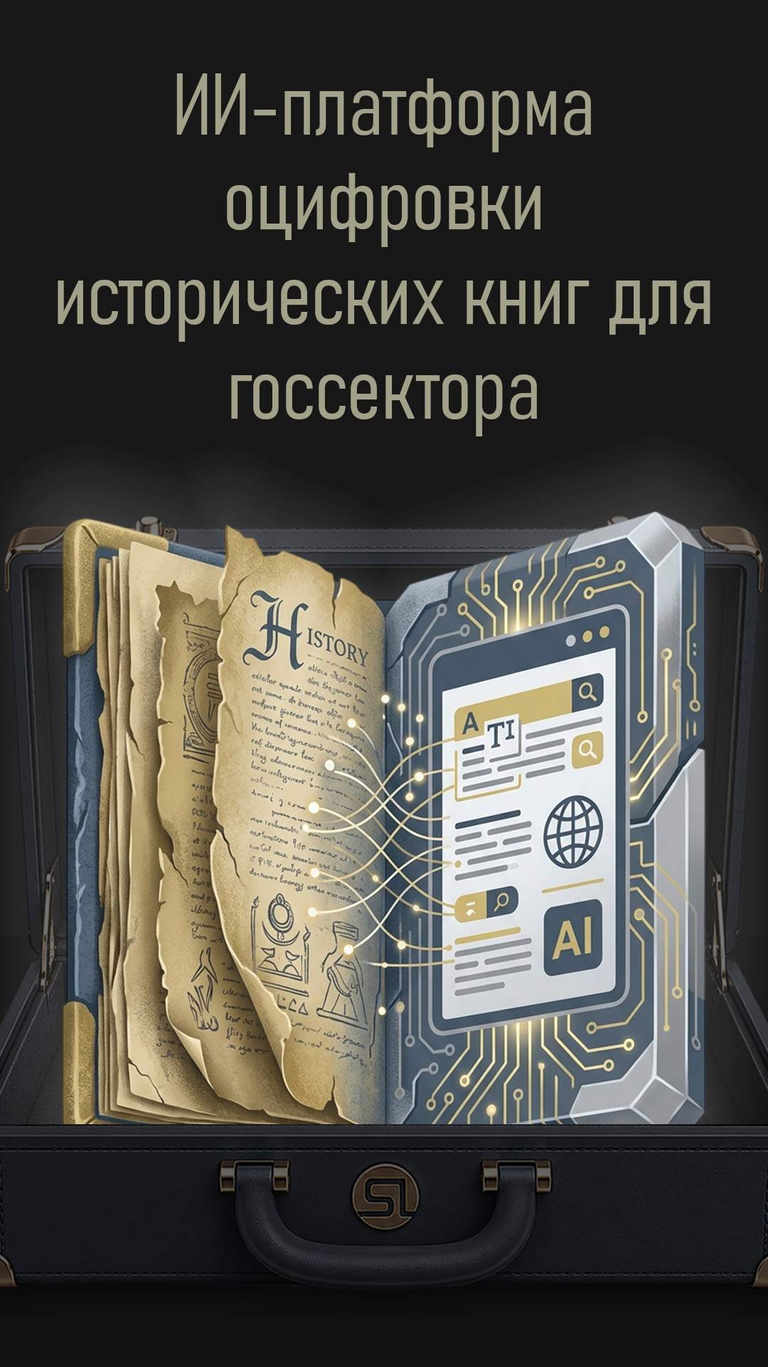 ИИ-платформа оцифровки исторических книг для госсектора