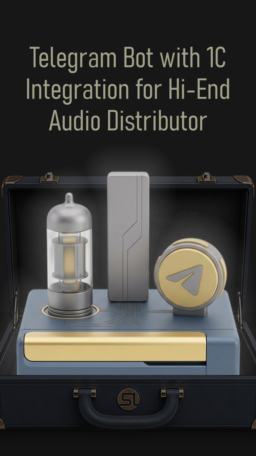 Telegram Bot with 1C Integration for Hi-End Audio Distributor