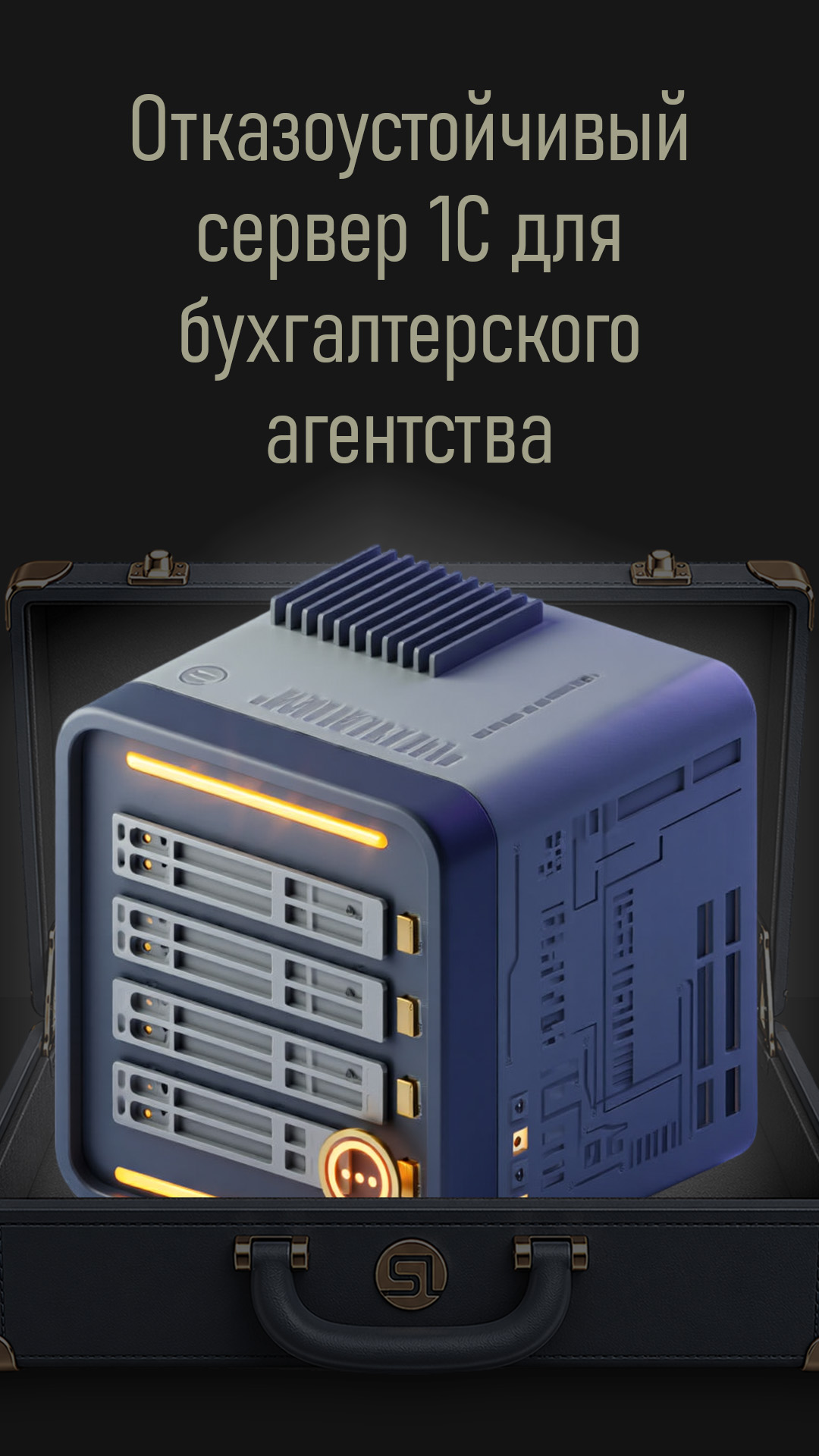Отказоустойчивый сервер 1С для бухгалтерского агентства