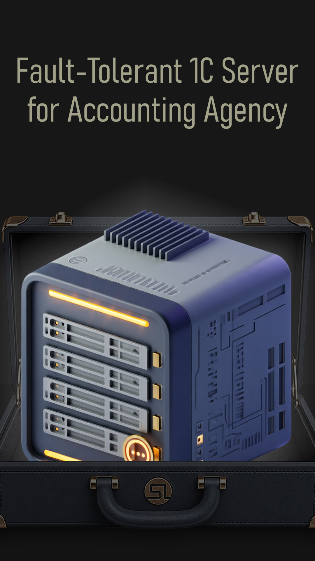 Fault-Tolerant 1C Server for Accounting Agency
