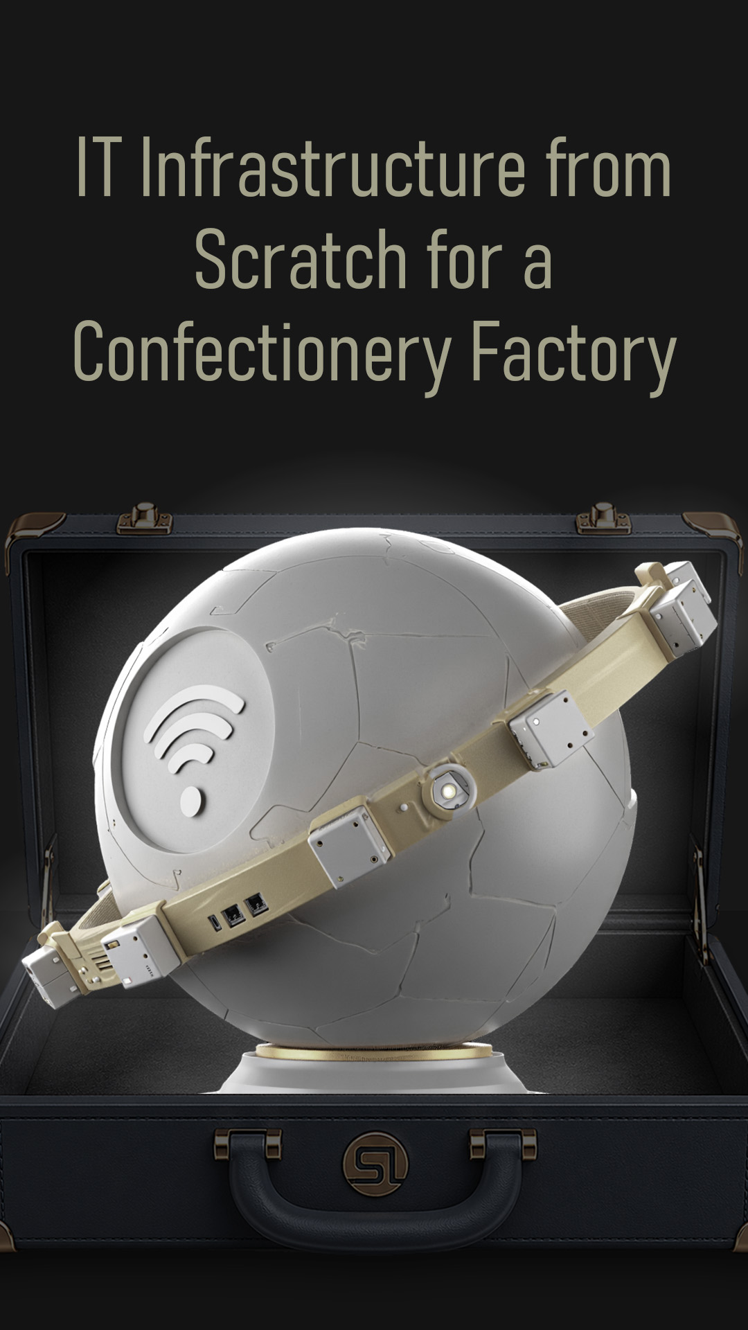 IT Infrastructure from Scratch for a Confectionery Factory
