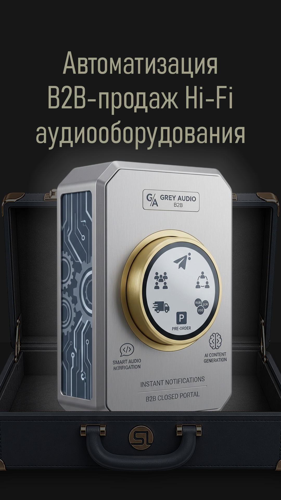 Автоматизация B2B-продаж Hi-Fi аудиооборудования