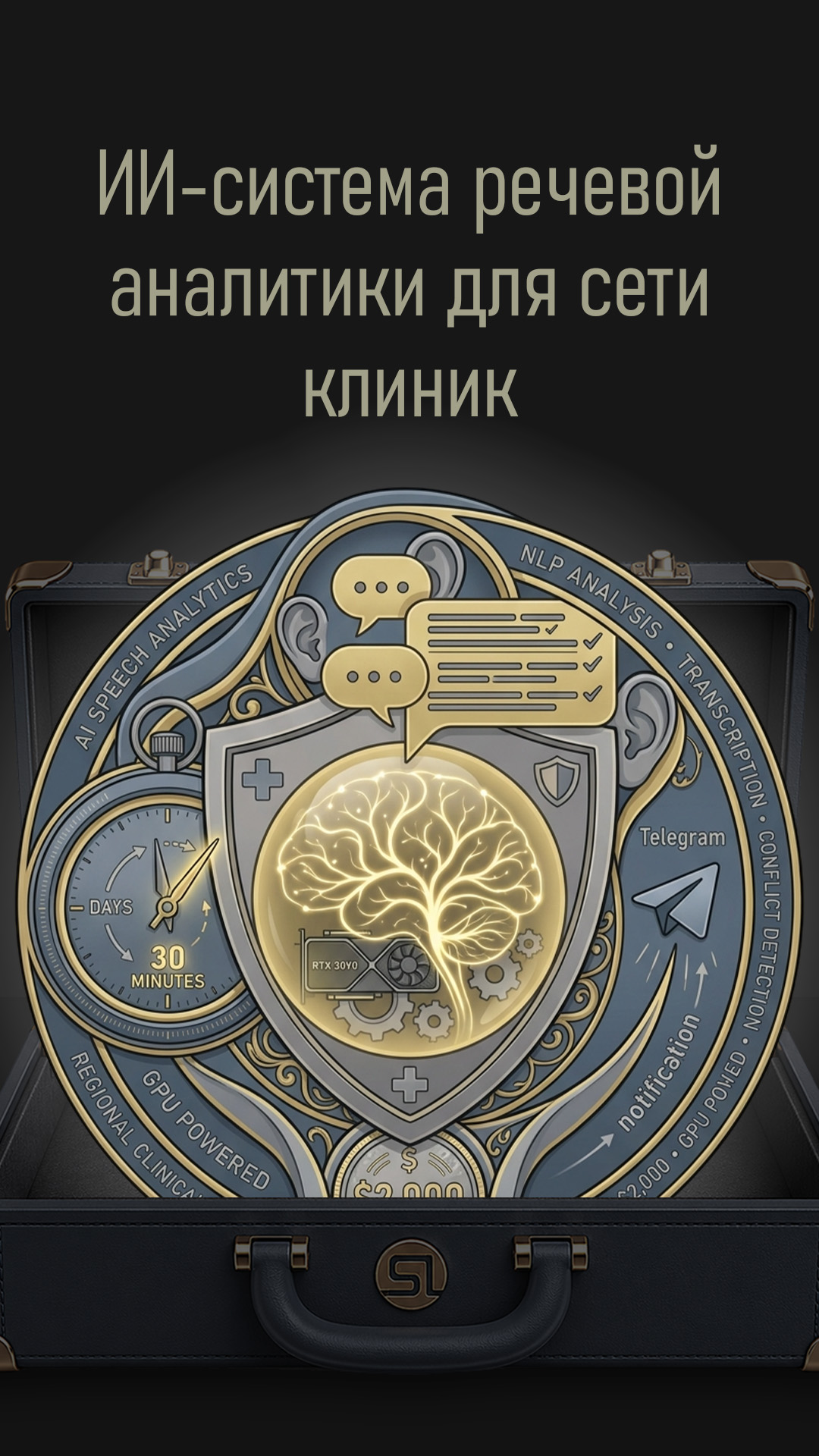 ИИ-система речевой аналитики для сети клиник